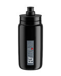 ELITE Fahrrad-Wasserflasche - FLY 550 ml - Grau/Schwarz