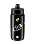 ELITE Fahrrad-Wasserflasche - TDF 2020 550 ml - Schwarz