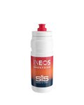 ELITE Fahrrad-Wasserflasche - FLY INEOS GRENADIERS 750ml - Weiß/Orange/Rot