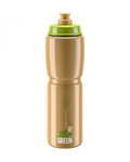 ELITE Fahrrad-Wasserflasche - JET GREEN 950 ml - Braun