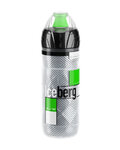 Fahrrad-Wasserflasche - ICEBERG 500 ml - Grün