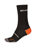Klassische Fahrradsocken - BAABAA MERINO WINTER - Schwarz