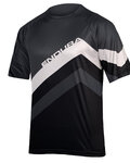 Kurzarm Fahrrad-Shirt - SINGLETRACK CORE - Grau/Schwarz