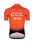 Kurzarm Fahrradtrikot - CCC 2019 TRAINING - Orange