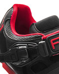 FLR Fahrradschuhe - F65 MTB - Schwarz/Rot