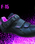 FLR Fahrradschuhe - F15 - Rosa/Schwarz