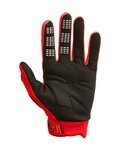 FOX Langfinger-Fahrradhandschuhe - DIRTPAW GLOVE - Schwarz/Rot