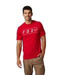 FOX Kurzarm Fahrrad-Shirt - PINNACLE DRIRELEASE® - Rot