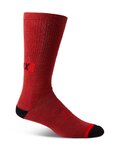 FOX Klassische Fahrradsocken - DEFEND CREW - Rot