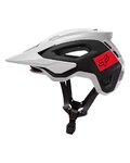 FOX Fahrradhelm - SPEEDFRAME PRO BLOCK - Schwarz/Weiß