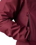 FOX Fahrrad-Regenjacke - RANGER 2.5-LAYER - bordeaux