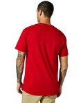 FOX Kurzarm Fahrrad-Shirt - LEGACY FOX HEAD - Rot