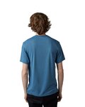 FOX Kurzarm Fahrrad-Shirt - NON STOP - Blau