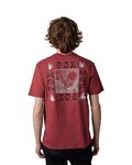 FOX Kurzarm Fahrrad-Shirt - HINKLEY PREMIUM - bordeaux