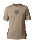 FOX Kurzarm Fahrradtrikot - RANGER TRU DRI - Braun