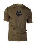 FOX Kurzarm Fahrradtrikot - RANGER LAB HEAD - Grün