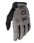 FOX Langfinger-Fahrradhandschuhe - RANGER GEL - Grau/Schwarz