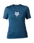 FOX Kurzarm Fahrradtrikot - RANGER TRU DRI LADY - Blau