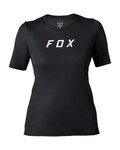 FOX Kurzarm Fahrradtrikot - RANGER MOTH LADY - Schwarz