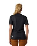 FOX Kurzarm Fahrradtrikot - RANGER MOTH LADY - Schwarz