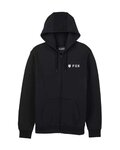 FOX Kapuzenpullover - ABSOLUTE FLEECE ZIP - Schwarz