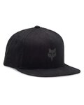 FOX Fahrradmütze - FOX HEAD SNAPBACK - Schwarz