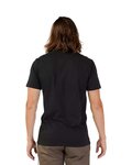 FOX Kurzarm Fahrrad-Shirt - WITHERED PREMIUM - Schwarz