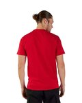 FOX Kurzarm Fahrrad-Shirt - FOX HEAD PREMIUM - Rot