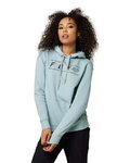 FOX Kapuzenpullover - PINNACLE LADY - Grau