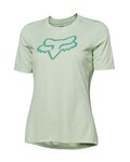 FOX Kurzarm Fahrradtrikot - RANGER FOX HEAD LADY - Grün