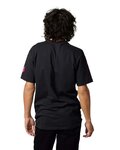 FOX Kurzarm Fahrrad-Shirt - DETONATE PREMIUM - Schwarz