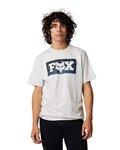 FOX Kurzarm Fahrrad-Shirt - NUKLR PREMIUM - Grau
