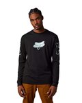 FOX Langarm Fahrrad-Shirt - VIZEN DRIRELEASE® - Schwarz