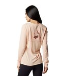 FOX Langarm Fahrrad-Shirt - FINISHER LADY - Rosa