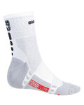 GIORDANA Klassische Fahrradsocken - FR-C - Grau/Weiß