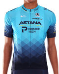 GIORDANA Kurzarm Fahrradtrikot - ASTANA 2021 VERO PRO - Türkis