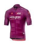 CASTELLI Kurzarm Fahrradtrikot - GIRO SQUADRA 2019 - Lila