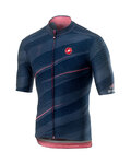 CASTELLI Kurzarm Fahrradtrikot - GAVIA MORTILO 2019 - Blau/Rosa