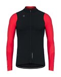 GOBIK Langarm Fahrradtrikot für den Winter - COBBLE BLEND - Elfenbein/Rosa/Schwarz