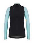 GOBIK Fahrrad-Thermojacke - MIST BLEND LADY - Hellblau/Schwarz