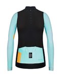 GOBIK Fahrrad-Thermojacke - MIST BLEND LADY - Hellblau/Schwarz