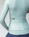 GOBIK Langarm Fahrradtrikot für den Winter - PACER SOLID LADY - Hellgrün