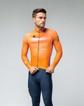 GOBIK Langarm Fahrradtrikot für den Winter - HYDER - Orange