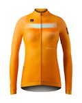 GOBIK Langarm Fahrradtrikot für den Winter - HYDER LADY - Orange