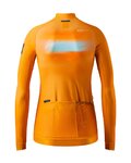 GOBIK Langarm Fahrradtrikot für den Winter - HYDER LADY - Orange