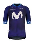 GOBIK Kurzarm Fahrradtrikot - MOVISTAR 23 ODYSSEY - Blau/Weiß