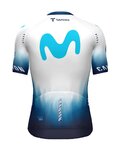 GOBIK Kurzarm Fahrradtrikot - ODYSSEY MOVISTAR TEAM THE ICEBERG TDF23 - Blau/Weiß