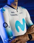 GOBIK Kurzarm Fahrradtrikot - ODYSSEY MOVISTAR TEAM THE ICEBERG TDF23 - Blau/Weiß