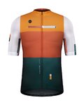 GOBIK Kurzarm Fahrradtrikot - STARK NECTAR - Grün/Orange/Weiß