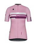 GOBIK Kurzarm Fahrradtrikot - STARK LAVENDER LADY - Rosa/Lila/bordeaux